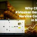 Why Choose a Kirloskar Generator Service Company in Nigeria?